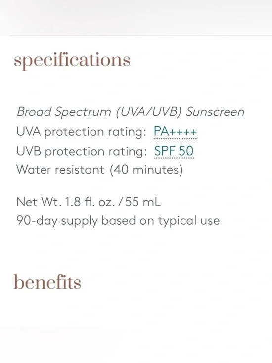 New Colorscience Sunforgettable Total Protection Face Shield Flex SPF 50 - Tan - Picture 2 of 6